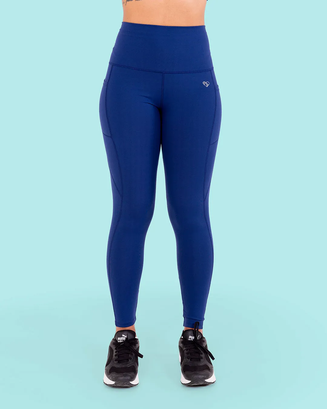 HERO Super Hold Leggings Navy Blue