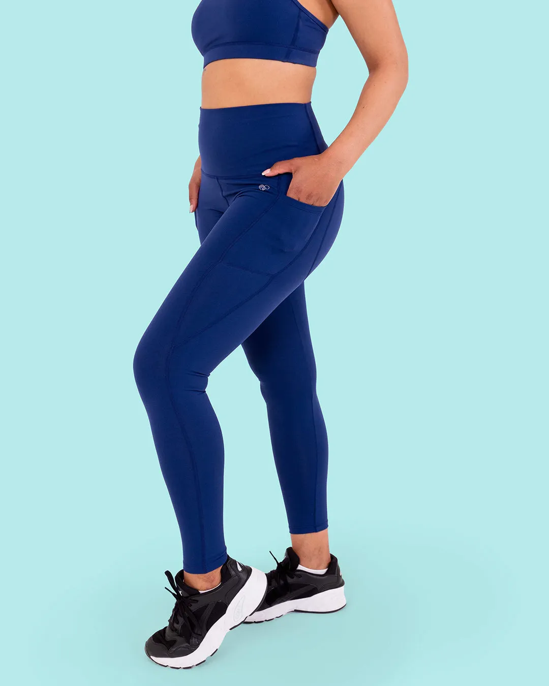 HERO Super Hold Leggings Navy Blue