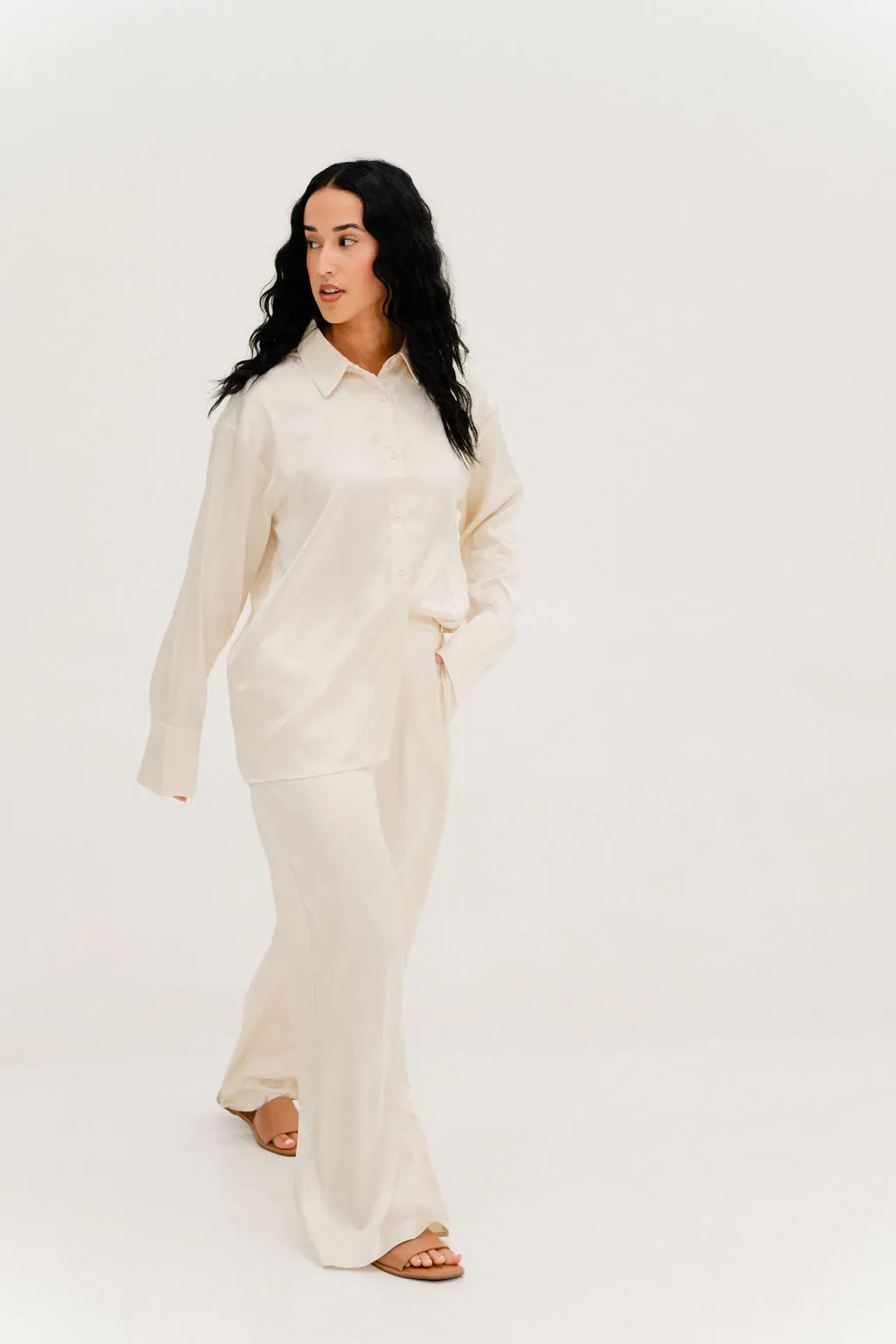 High Class Button Up Set
