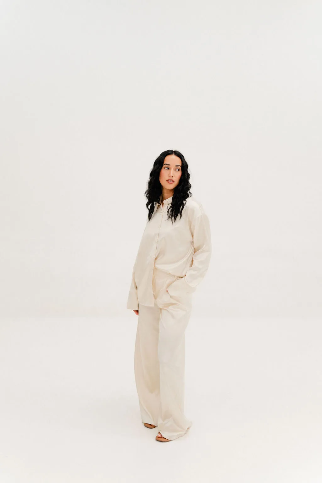 High Class Button Up Set