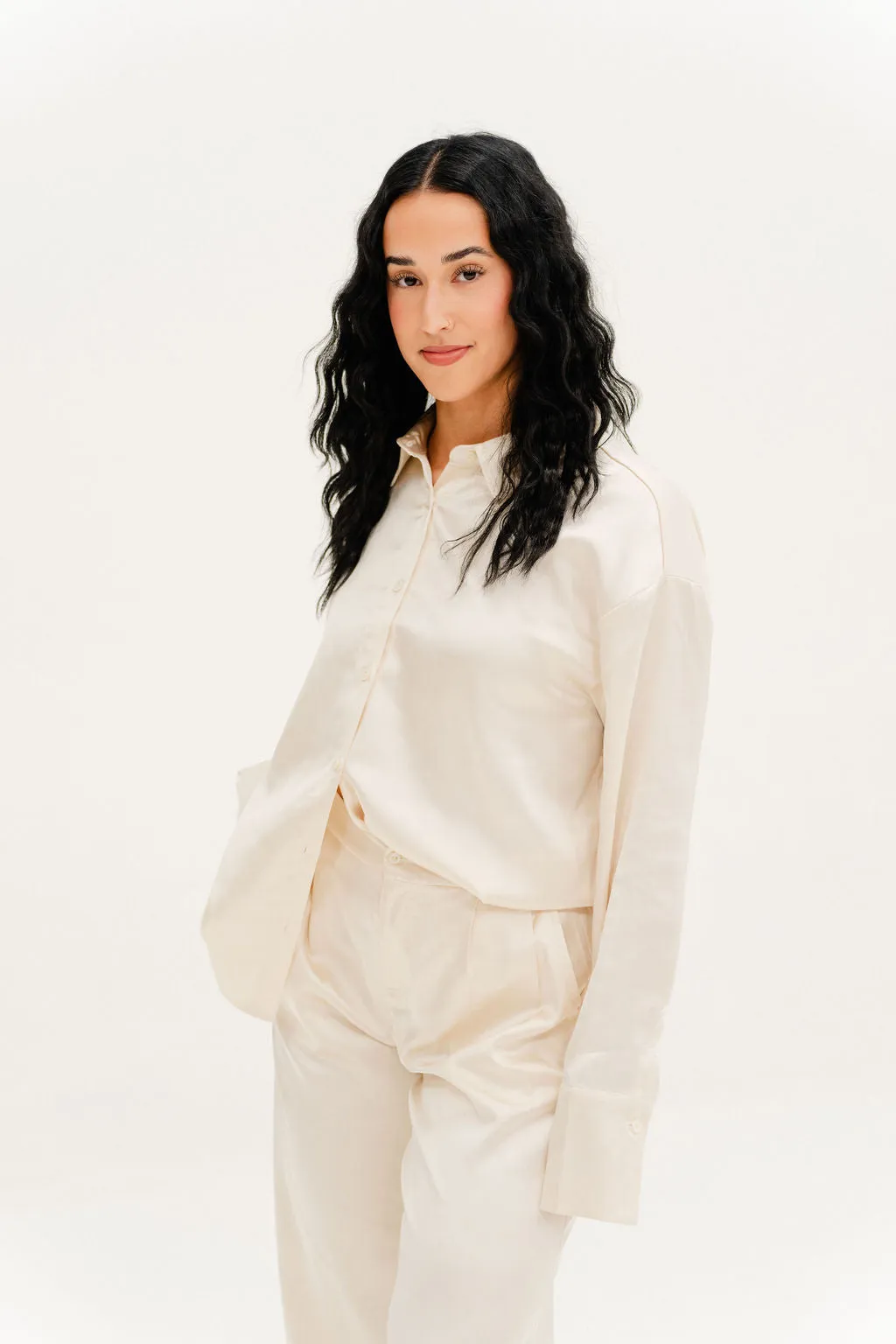 High Class Button Up Set