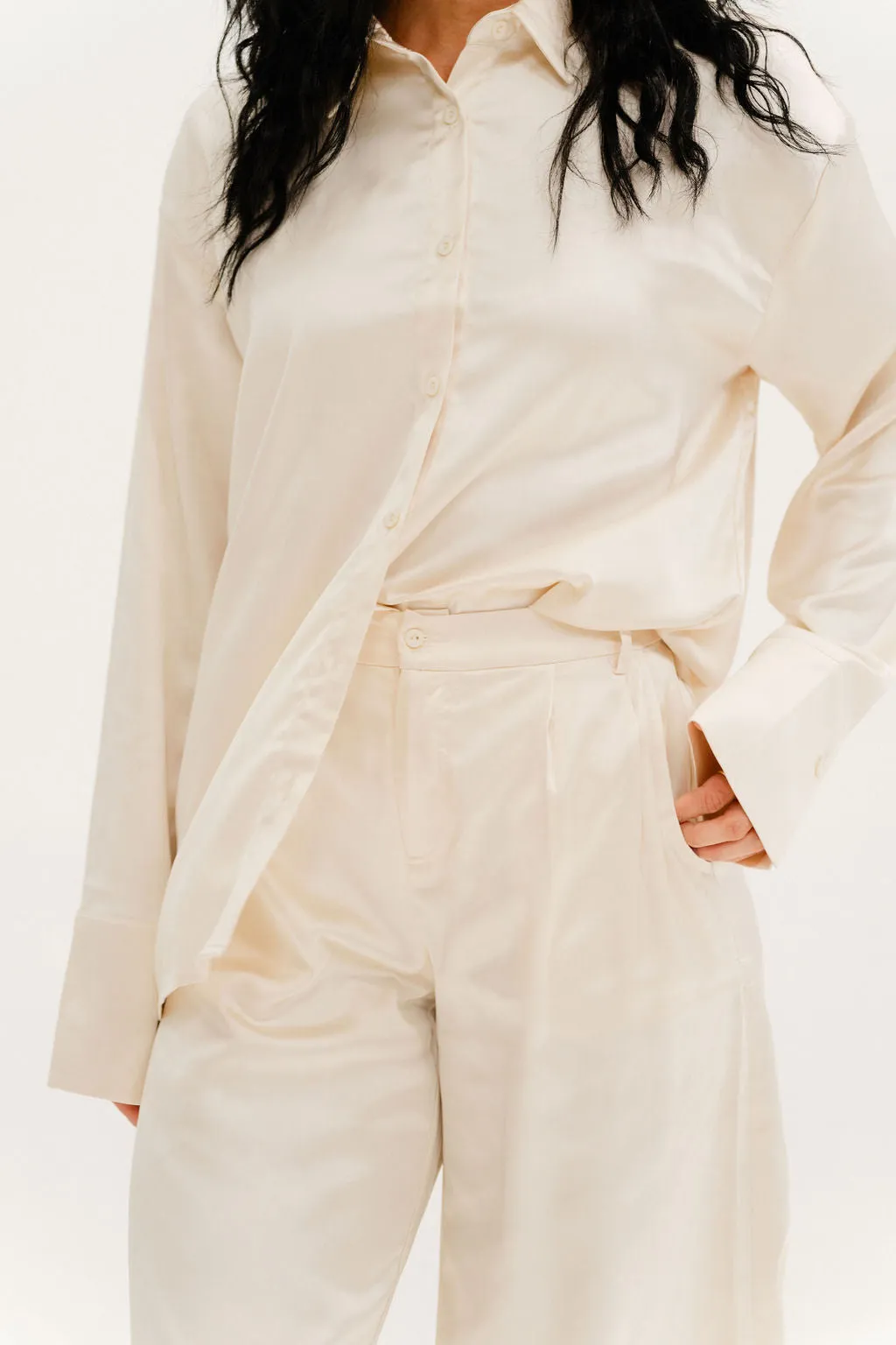 High Class Button Up Set
