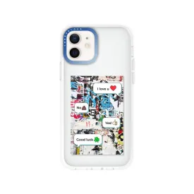 iPhone 12 I Love U Dialogue Phone Case