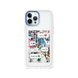 iPhone 12 Pro Max I Love U Dialogue Phone Case
