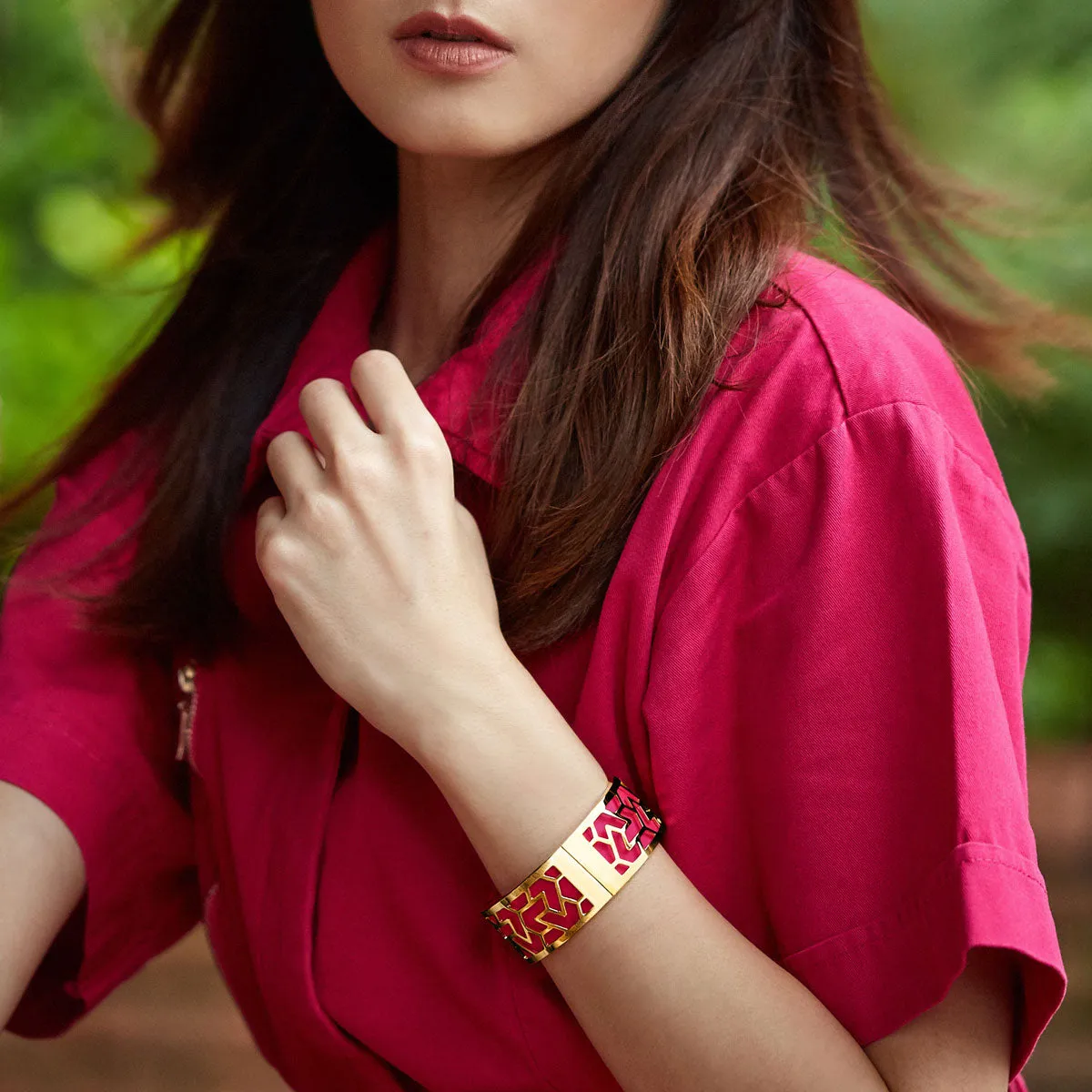 Iskandar Bangle - Pomelo Green