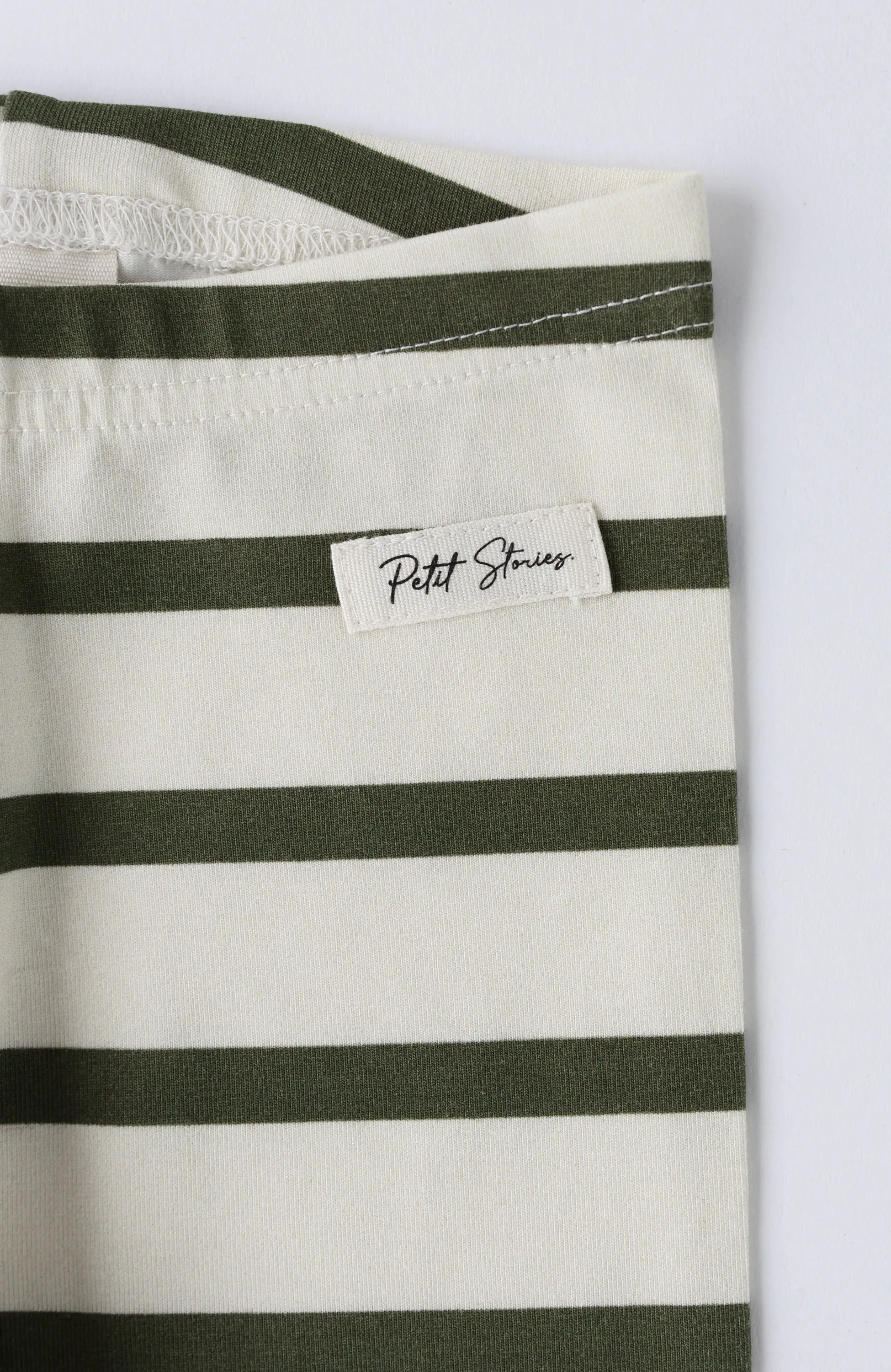 Kai Leggings - Deep Khaki Stripes