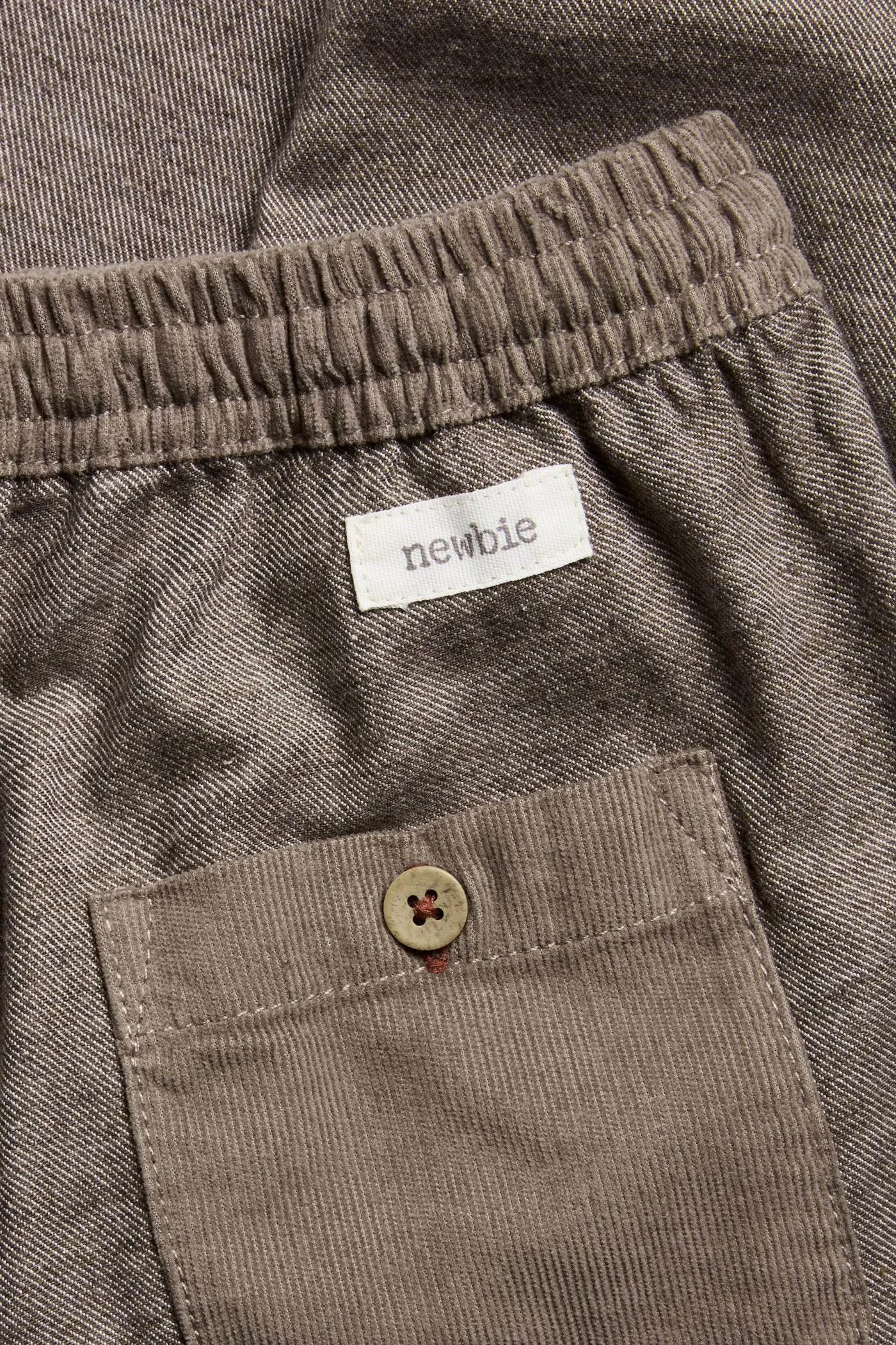 Kids' brown babycord trousers