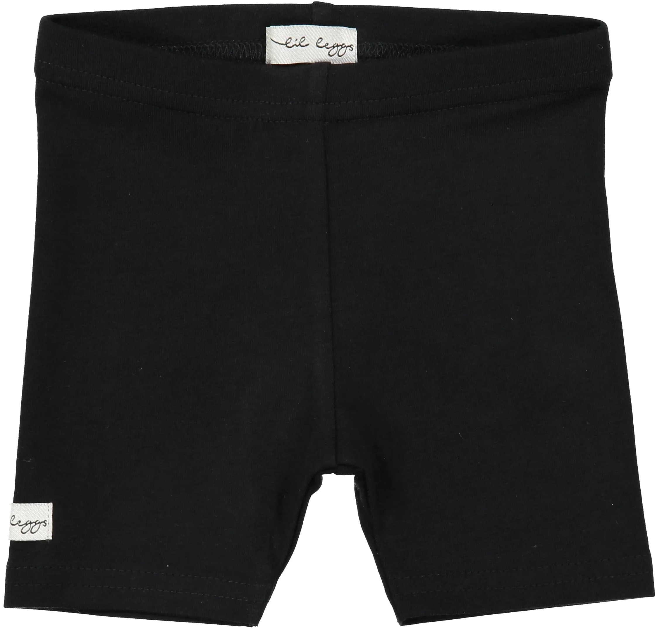 Lil Leggs Black Basic Short Leggings