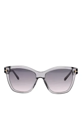 Lucia Gray Gradient Acetate Sunglasses