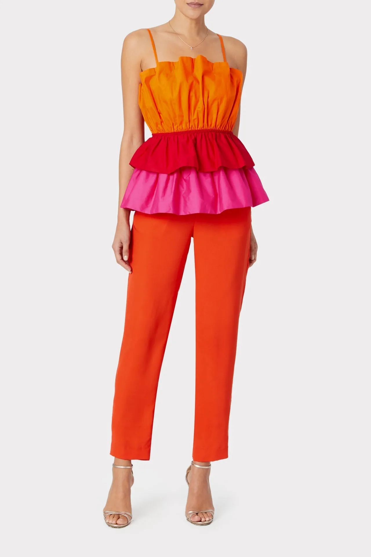 Naomi Poplin Top