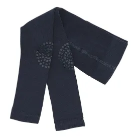 Non-slip crawling leggings with grip for babies and toddlers - Navy Blue