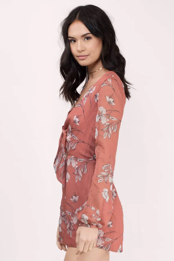 OASIS FLORAL ROMPER
