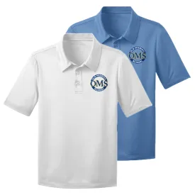 OMS Approved for School - Polyester Performance Fabric Dri-Fit Polo Shirt