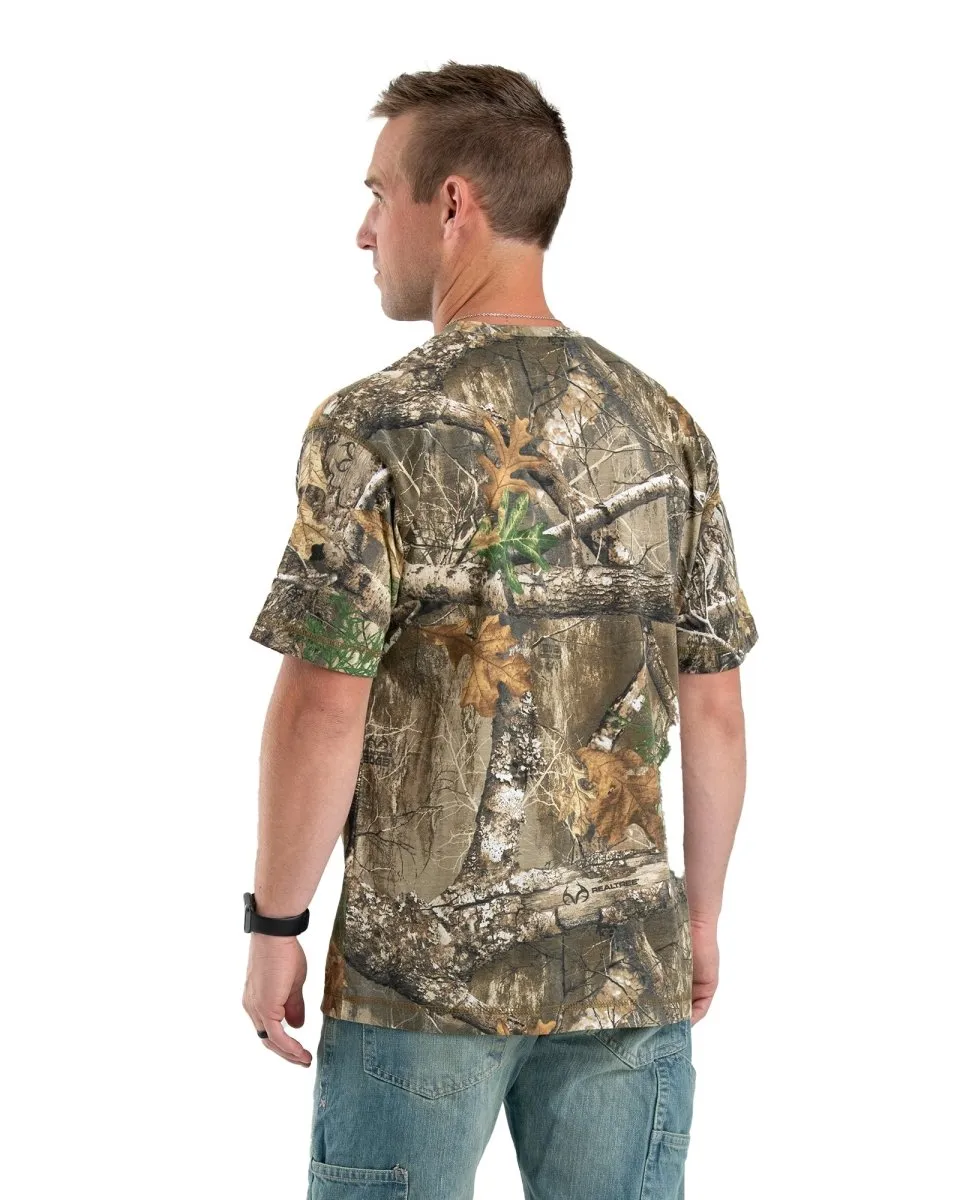 Performance Camo Short Sleeve Pocket Tee