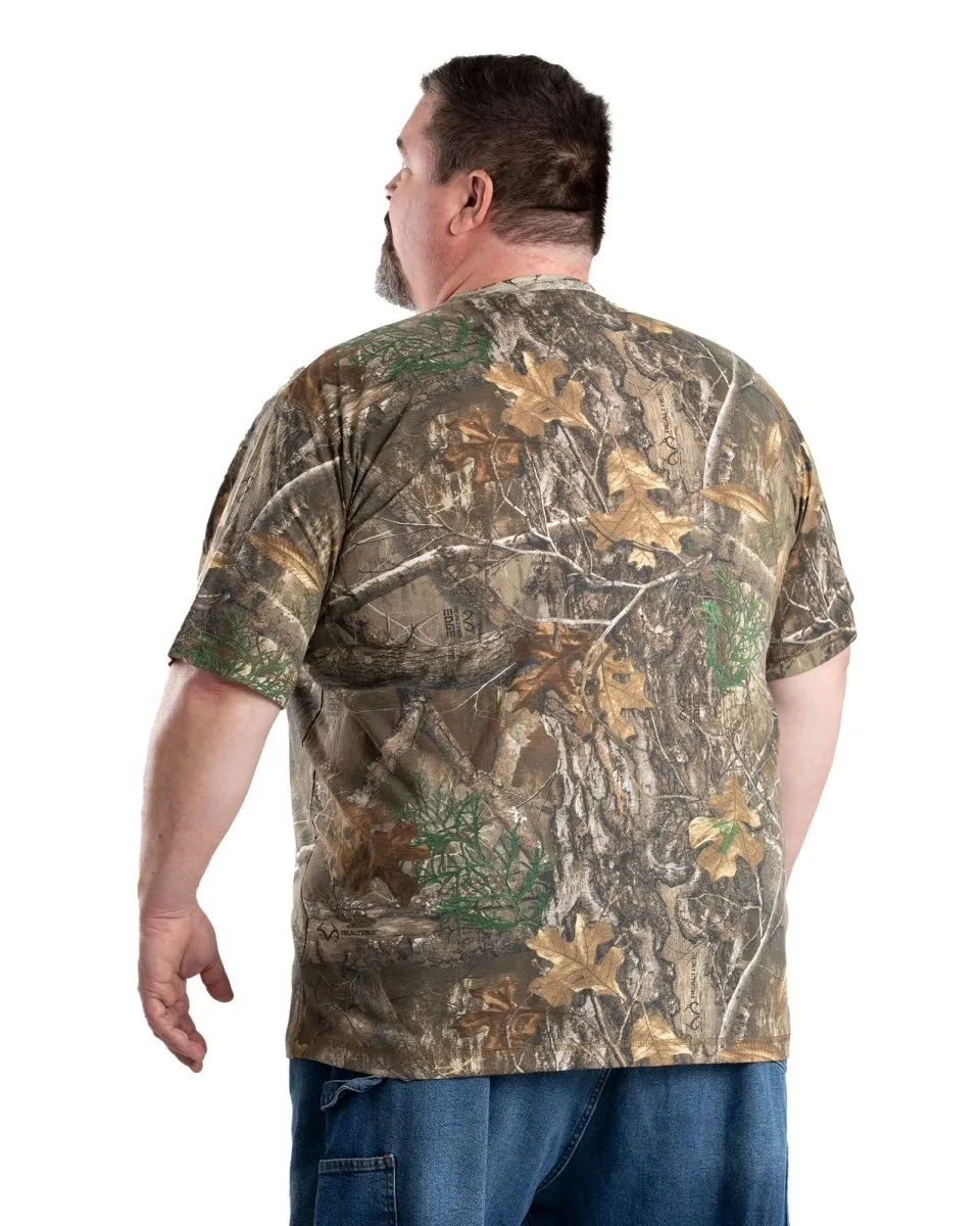 Performance Camo Short Sleeve Pocket Tee