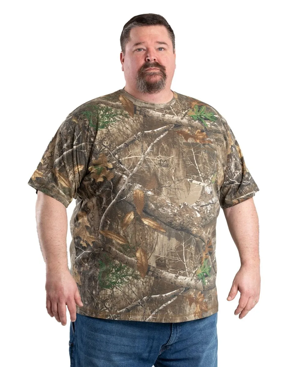 Performance Camo Short Sleeve Pocket Tee