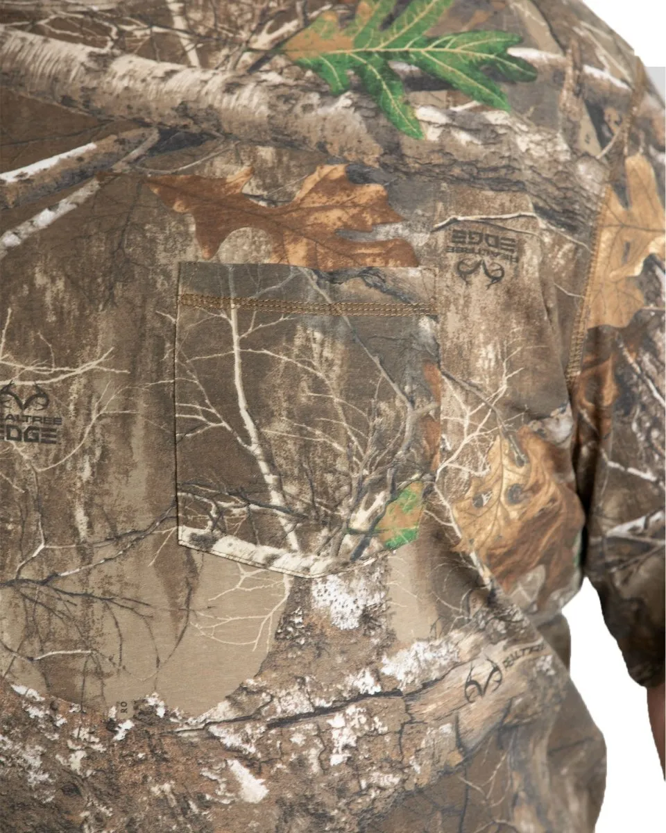 Performance Camo Short Sleeve Pocket Tee