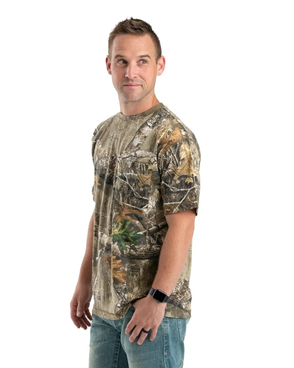 Performance Camo Short Sleeve Pocket Tee