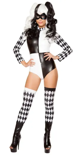 Playful Jester Babe Costume