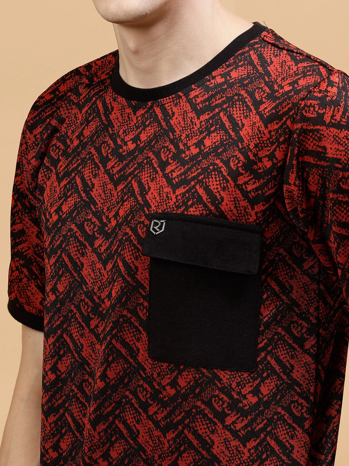 Polyester Abstract All Over Print Co-ords