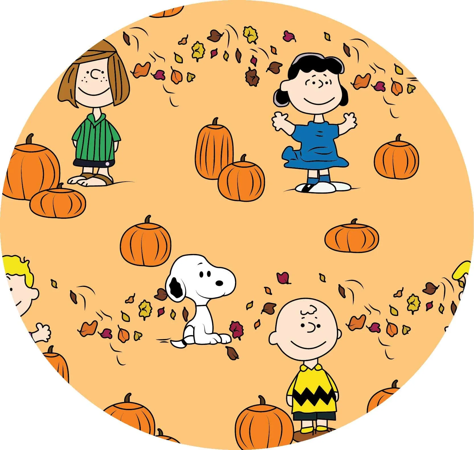 [Pre Order] Fabulous Fall Great Pumpkin - Adult & Kids Casual Cloud Soft Yoga Band Leggings (EST SHIP LATE OCT)