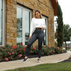 Preorder | Black LEOPARD Leggings  - Luxe Leggings by Julia Rose®