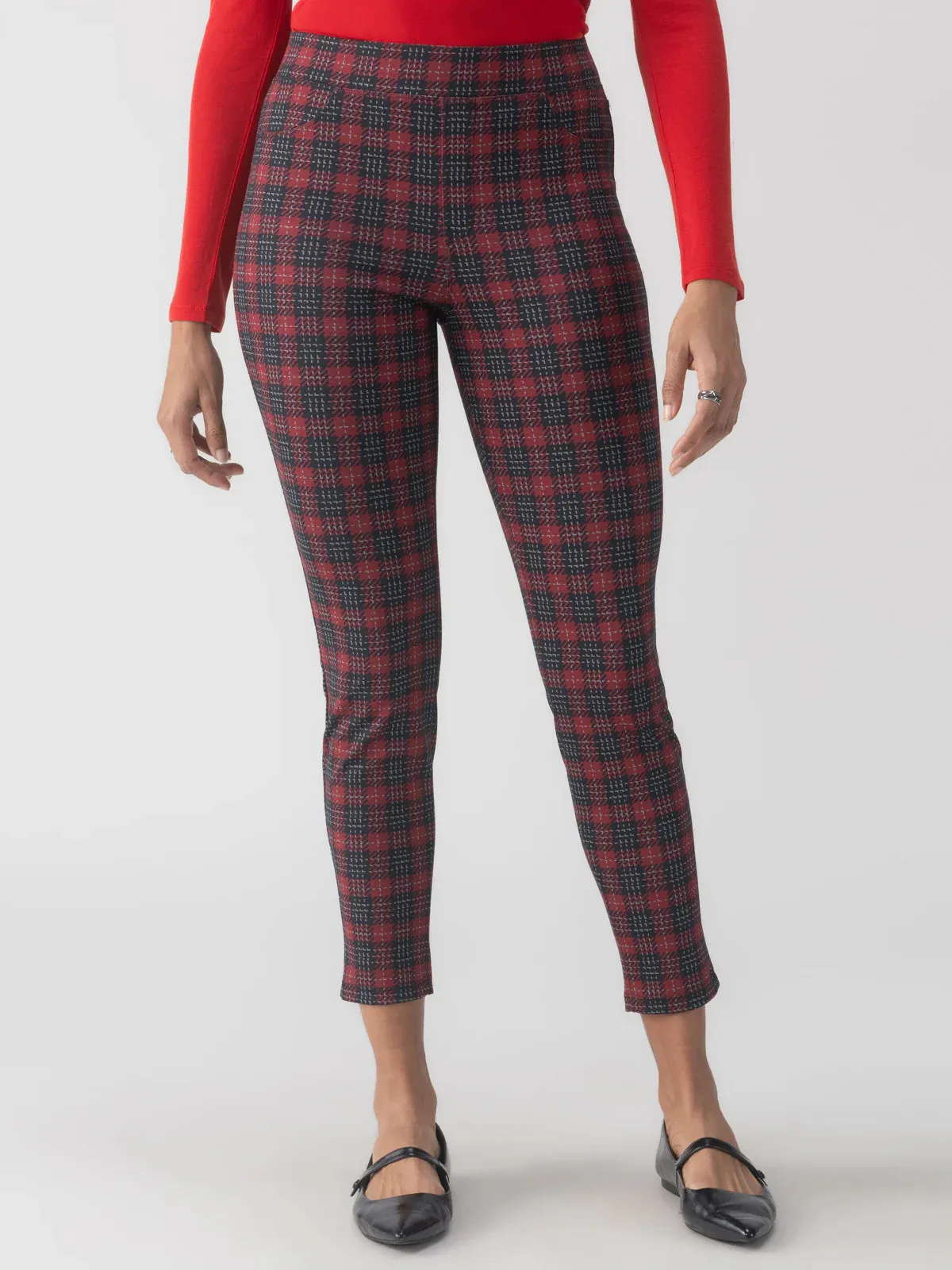 Runway Mars Red Checkered Bottoms