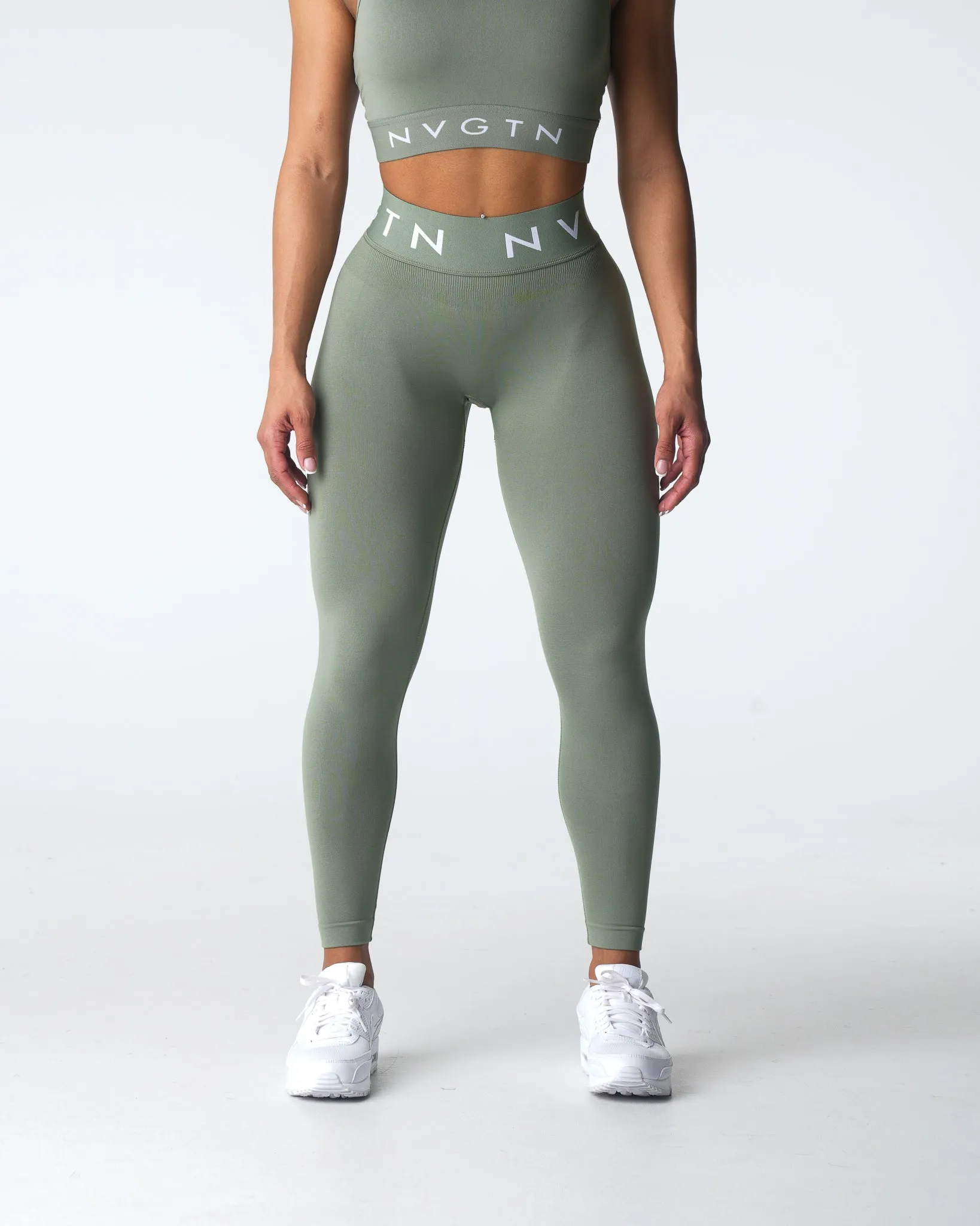Sage Green Sport Seamless Leggings