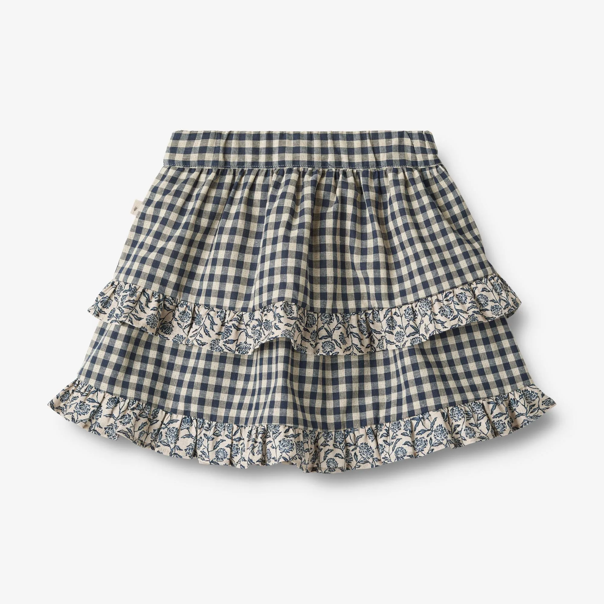 Skirt Ulrikke - blue check