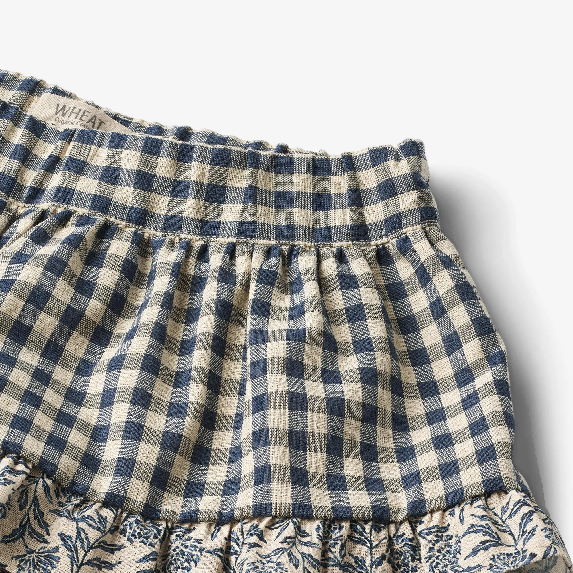 Skirt Ulrikke - blue check