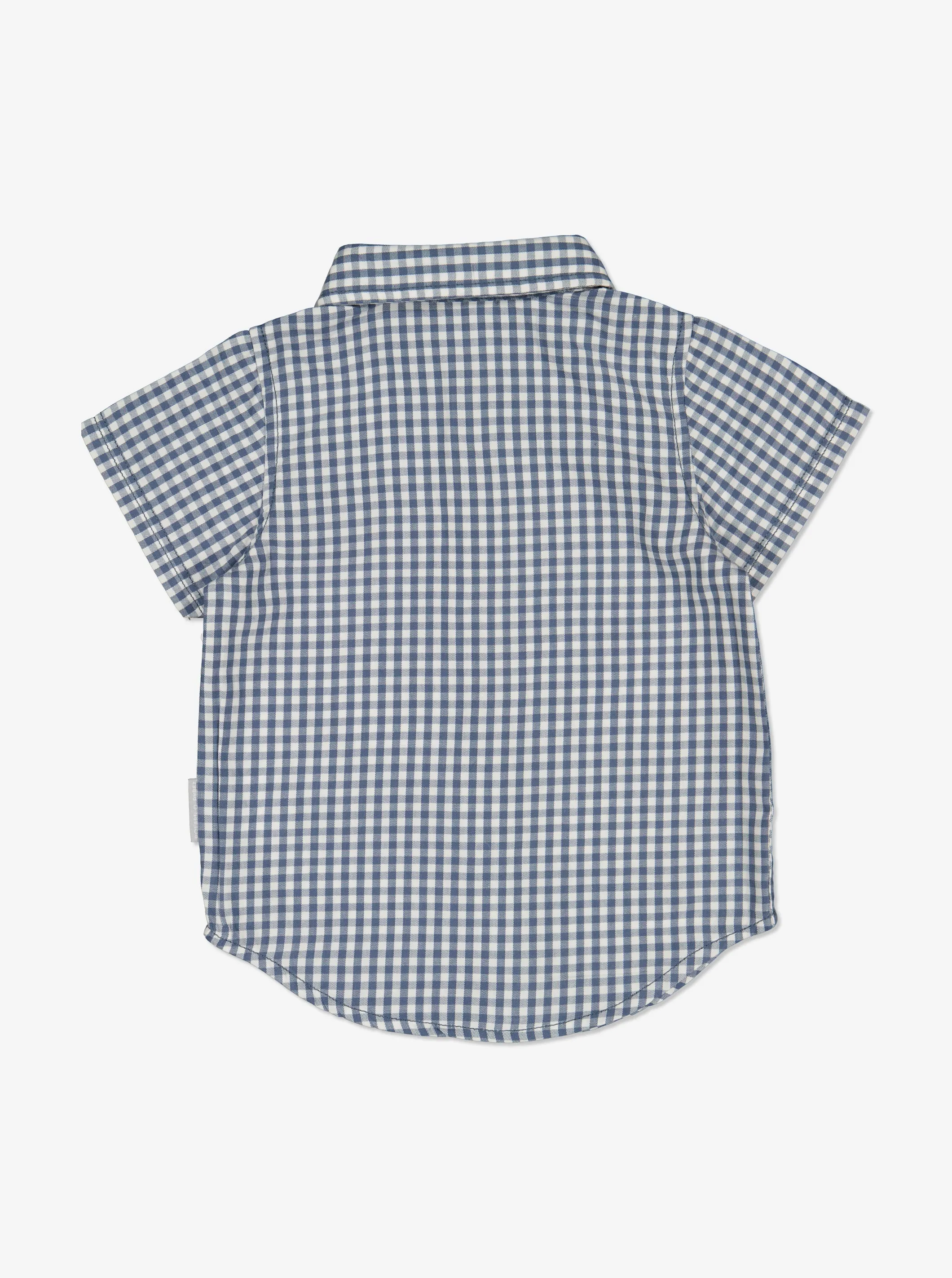 Smart Checked Baby Shirt