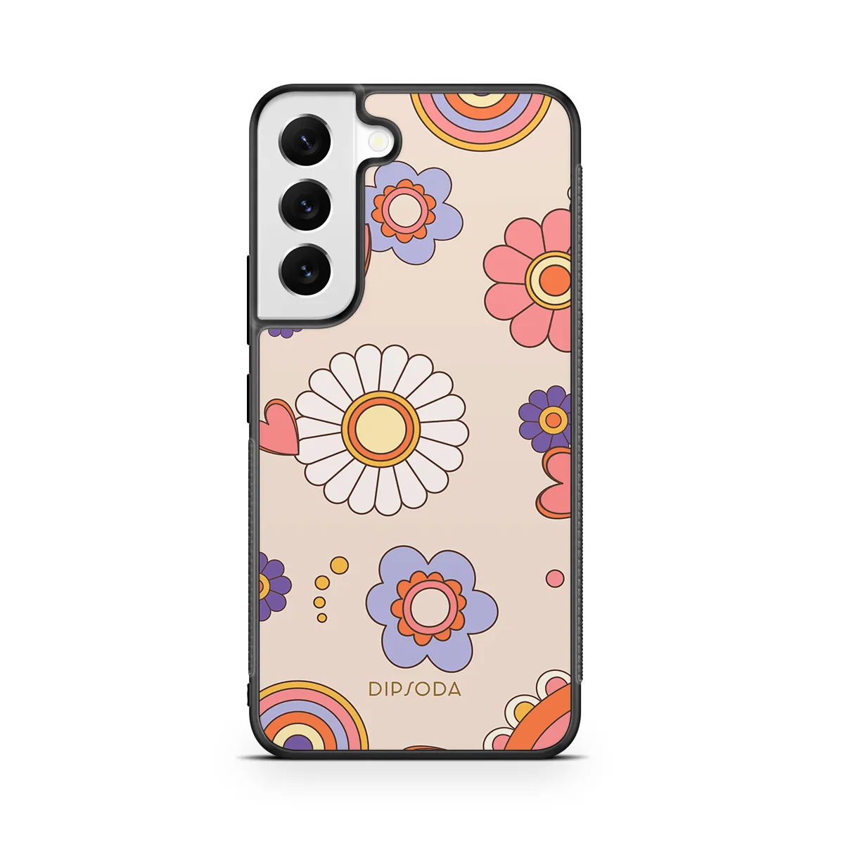 Sweet Flowers Rubber Phone Case