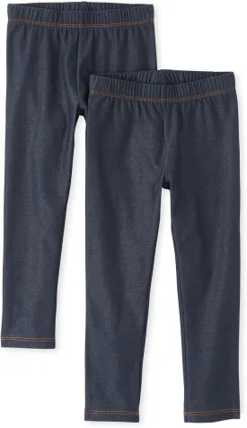 The Children's Place Girls' Assorted Leggings 2 Pack