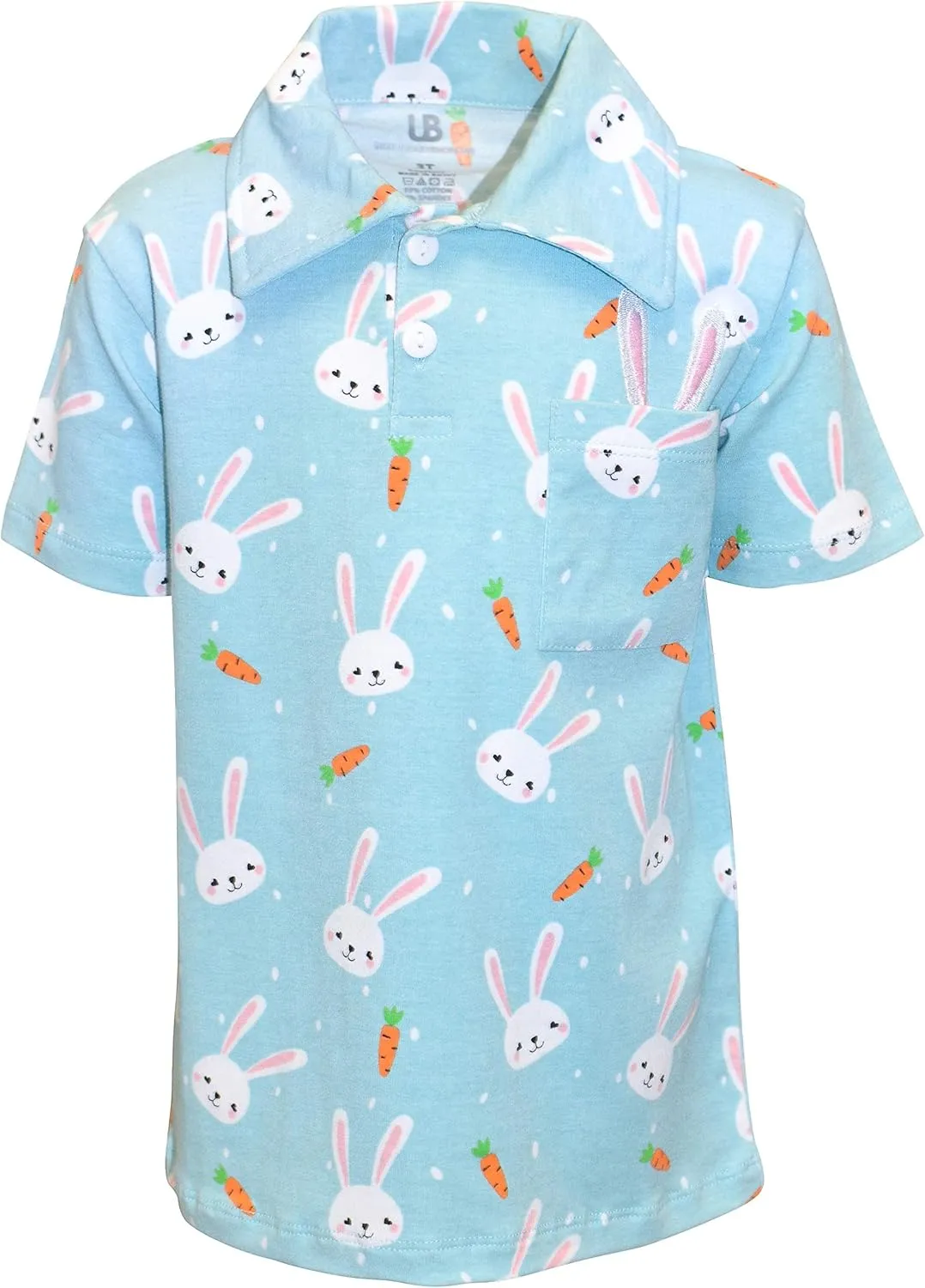 Unique Baby Moisture Wicking Kids Polo Shirts for Toddler Boys Polo Shirt