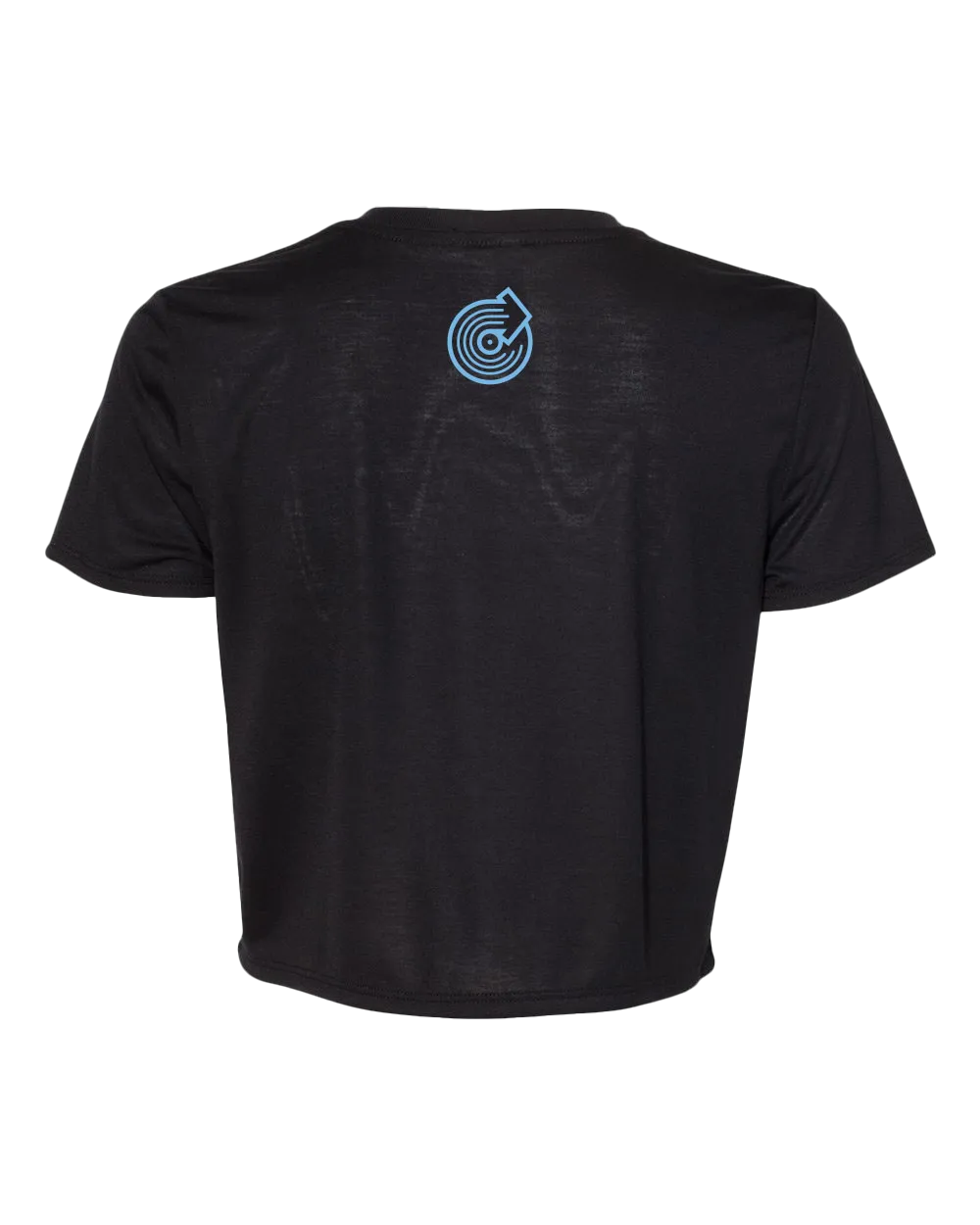 Unity Womens Crop Tee - Black