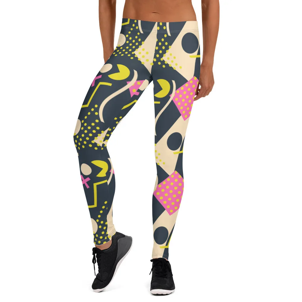 Women's Retro 80s Leggings