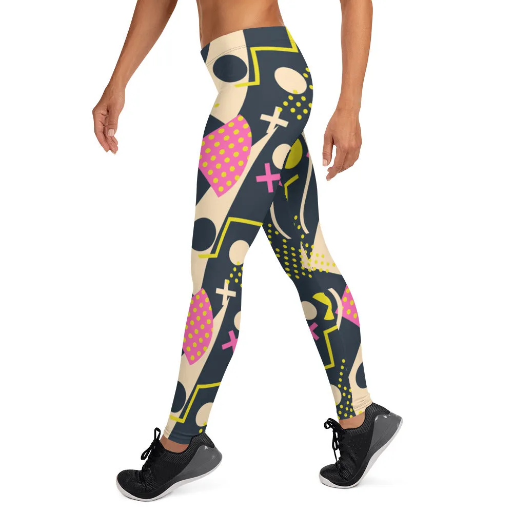 Women's Retro 80s Leggings
